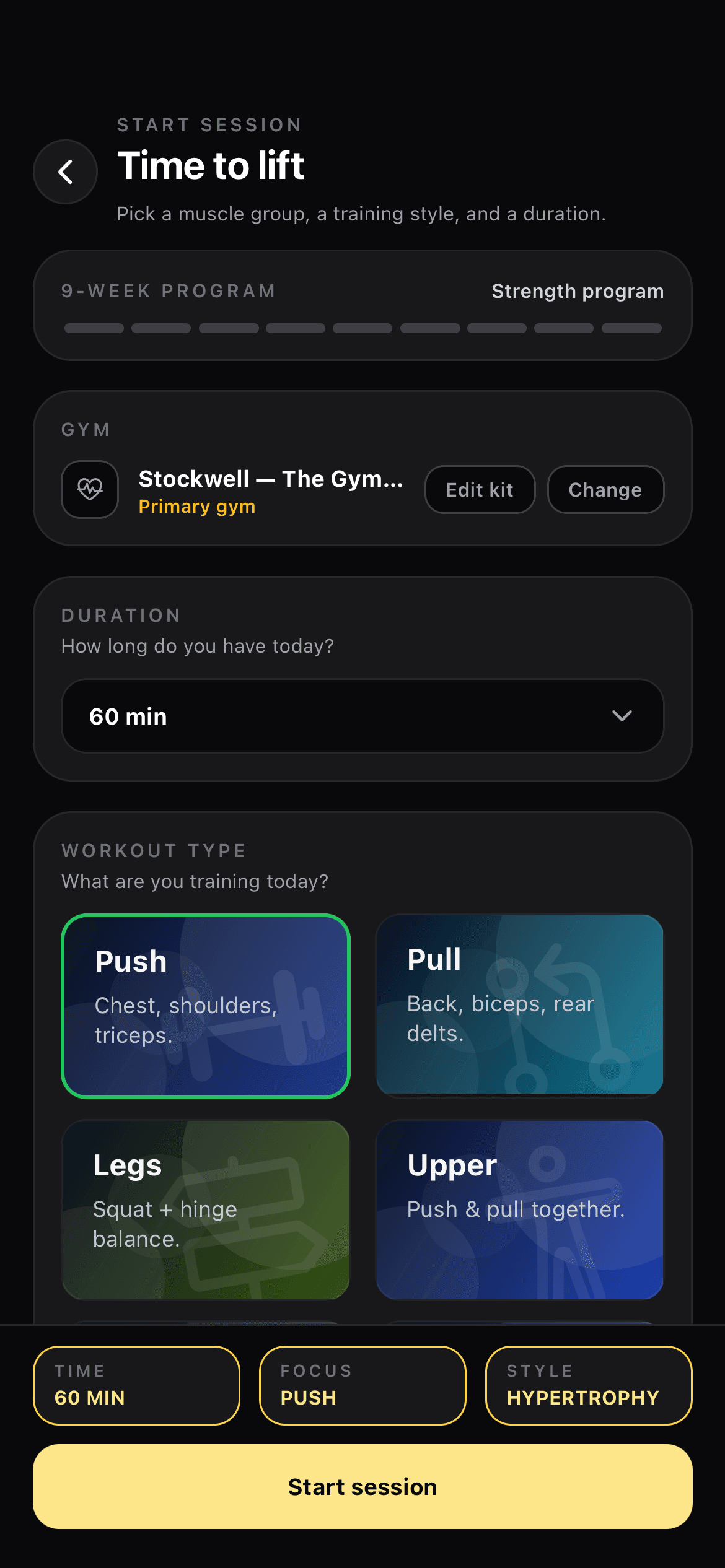 Performance targets